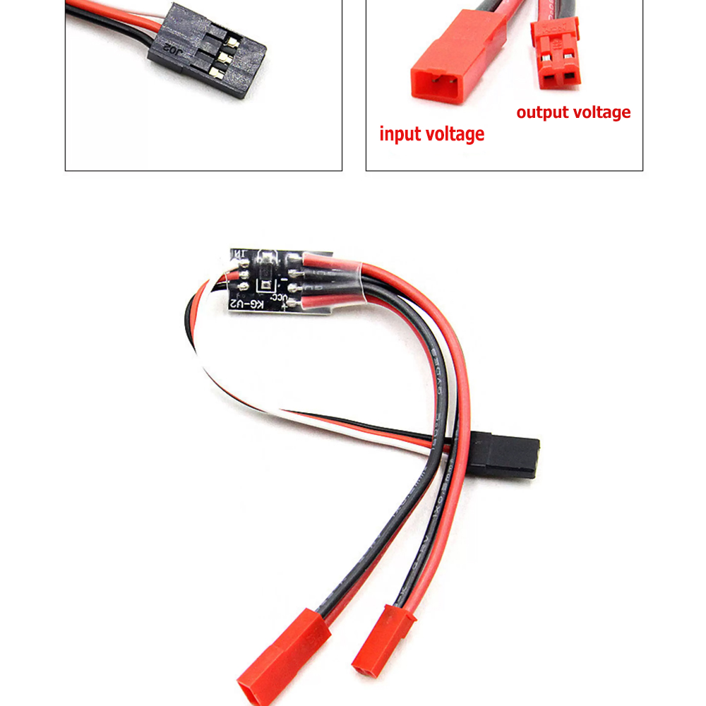 Drone Battery Adapter - 2-20A Haute Courant Télécommande Électronique Commutateur